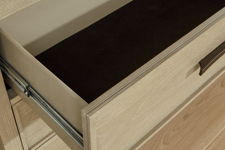 Calmoro Gray Dresser from Ashley Furniture - Luna Furniture