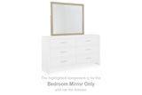 Calmoro Gray Bedroom Mirror from Ashley - Luna Furniture