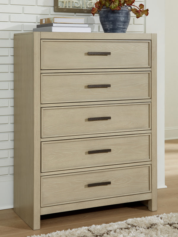 Calmoro Gray Chest of Drawers