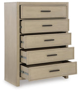 Calmoro Gray Chest of Drawers from Ashley Furniture - Luna Furniture