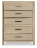 Calmoro Gray King Bookcase Bed with Mirrored Dresser, Chest and 2 Nightstands from Ashley - Luna Furniture