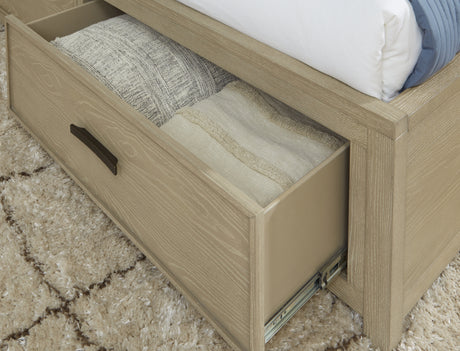 Calmoro Gray California King Bookcase Bed from Ashley - Luna Furniture