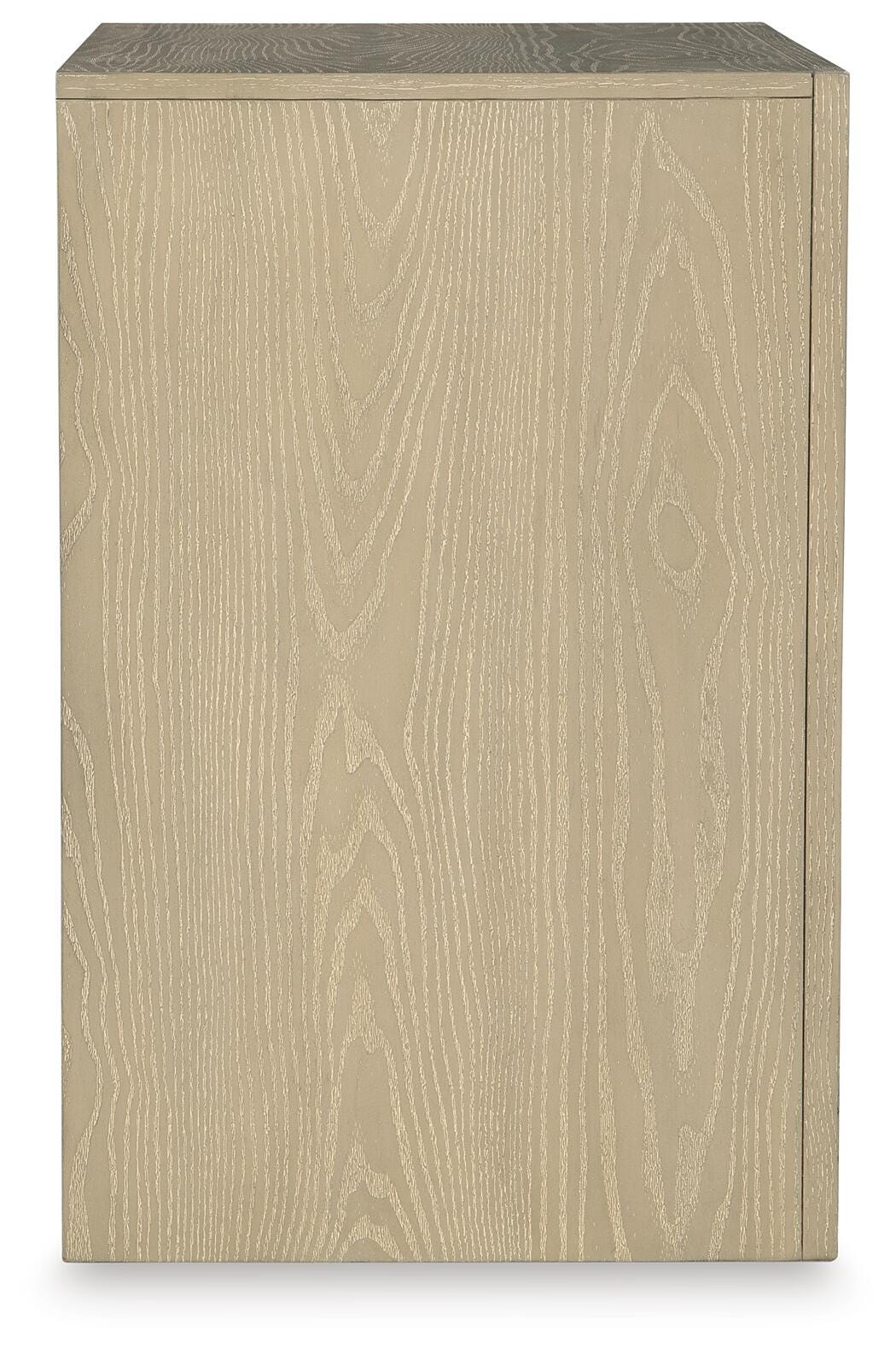 Calmoro Gray Nightstand from Ashley Furniture - Luna Furniture
