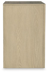 Calmoro Gray Nightstand from Ashley Furniture - Luna Furniture