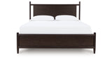 Dantenton Merlot Queen Panel Bed from Ashley - Luna Furniture