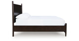 Dantenton Merlot Queen Panel Bed from Ashley - Luna Furniture