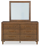 Lyncott Brown Dresser and Mirror from Ashley Furniture - Luna Furniture