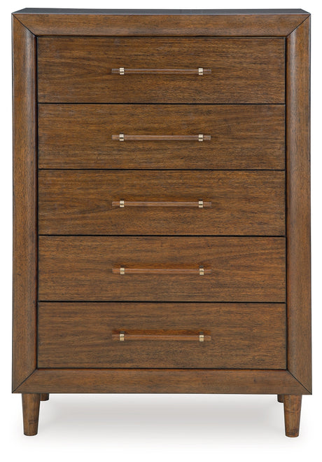 Lyncott Brown King Upholstered Bed, Chest and Nightstand from Ashley - Luna Furniture