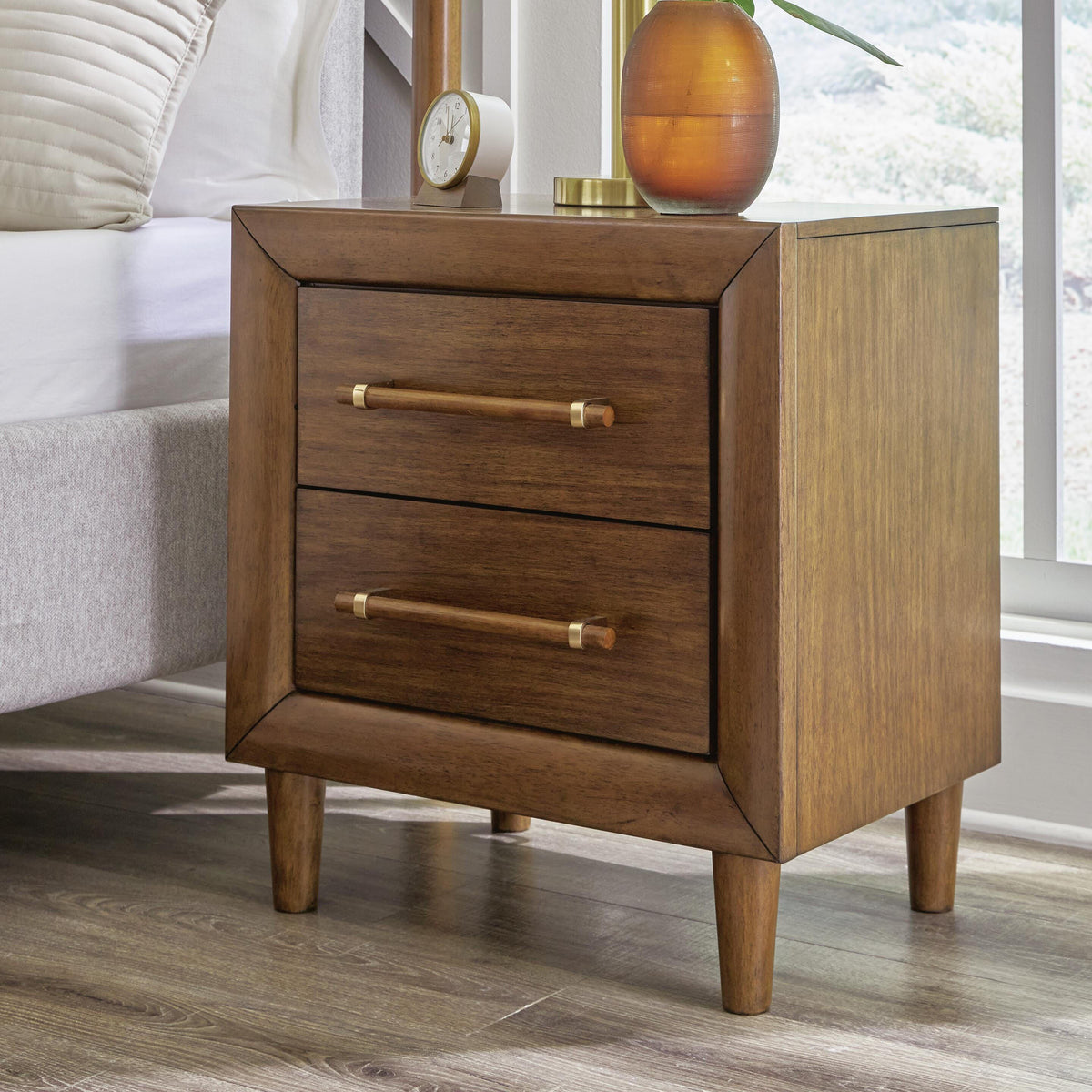 Lyncott Brown Nightstand from Ashley - Luna Furniture