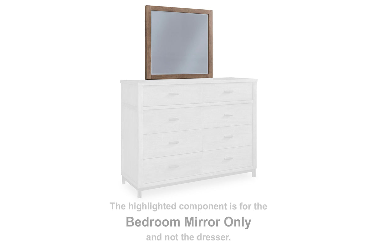 Tomtyn Light Brown Bedroom Mirror (Mirror Only) from Ashley Furniture - Luna Furniture