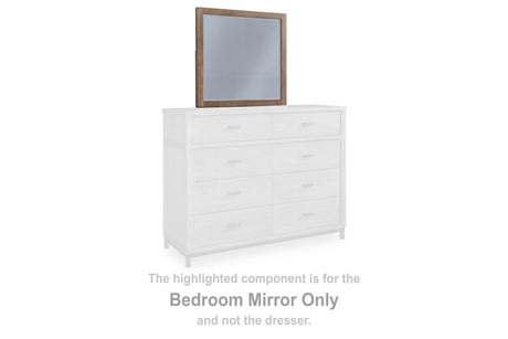 Tomtyn Light Brown Bedroom Mirror (Mirror Only) from Ashley - Luna Furniture