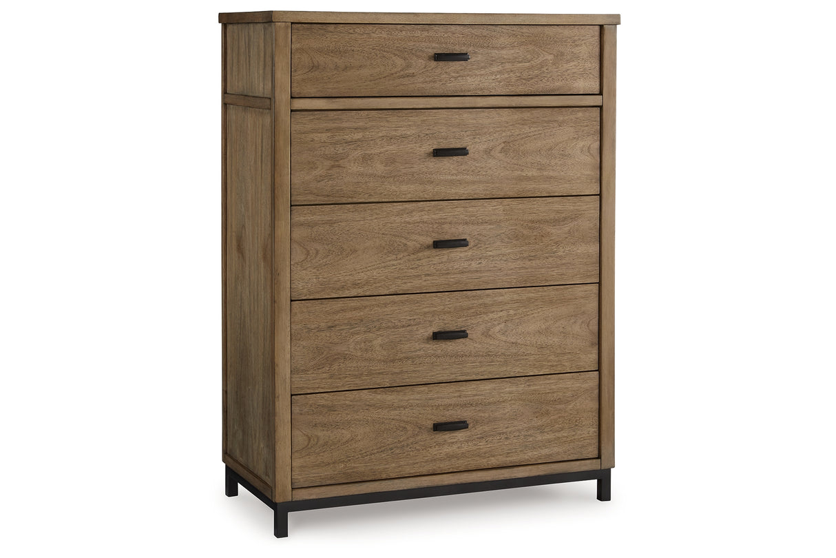 Tomtyn Light Brown Chest of Drawers from Ashley Furniture - Luna Furniture