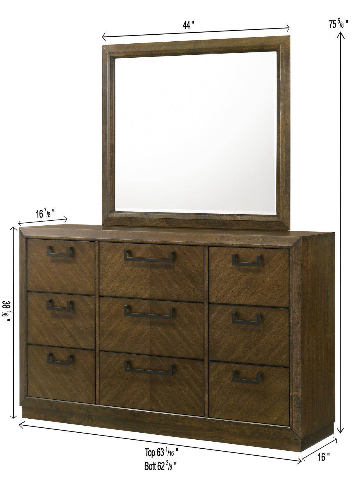 Lakecrest Brown Bedroom Set from Crown Mark - Luna Furniture