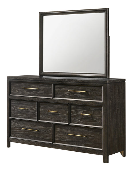 Ethel Dark Brown Bedroom Set from Crown Mark - Luna Furniture