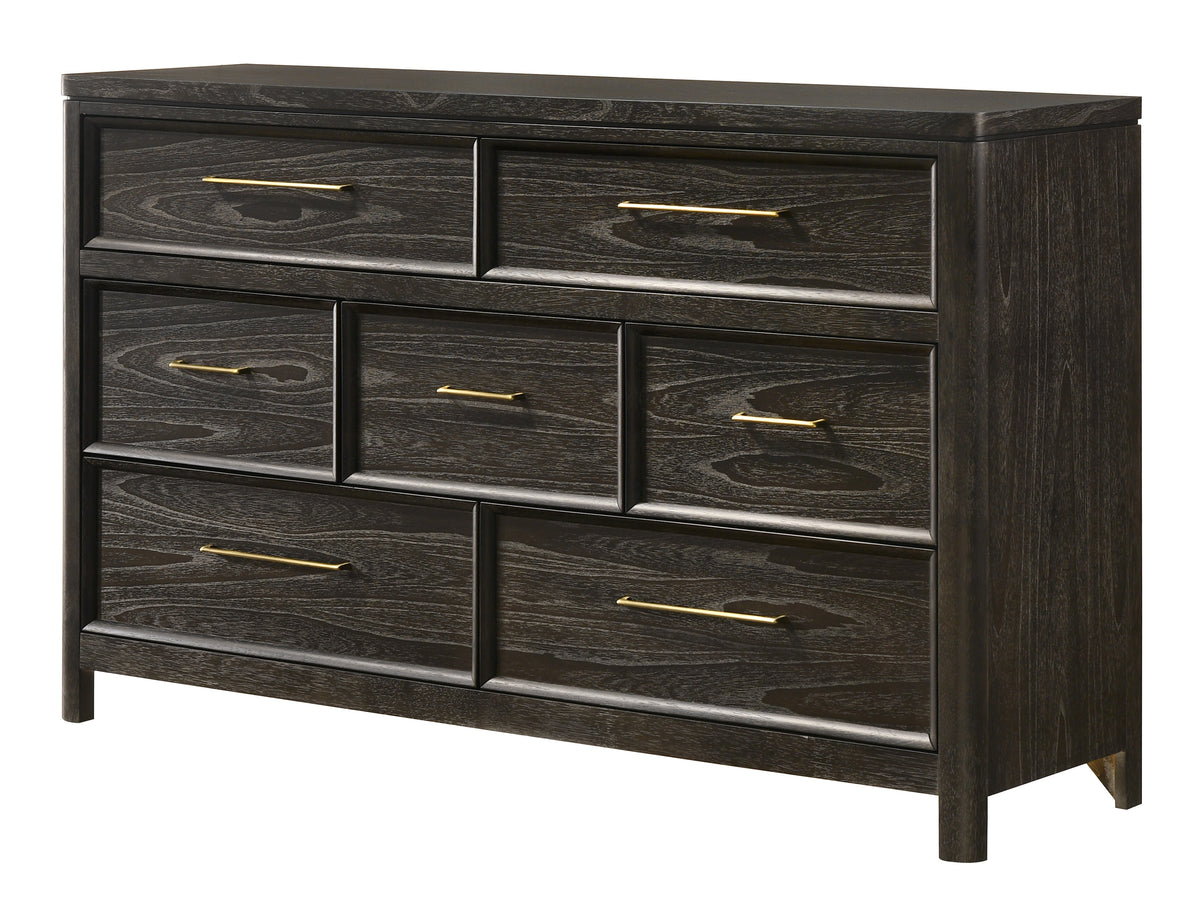 Ethel Dark Brown Bedroom Set from Crown Mark - Luna Furniture