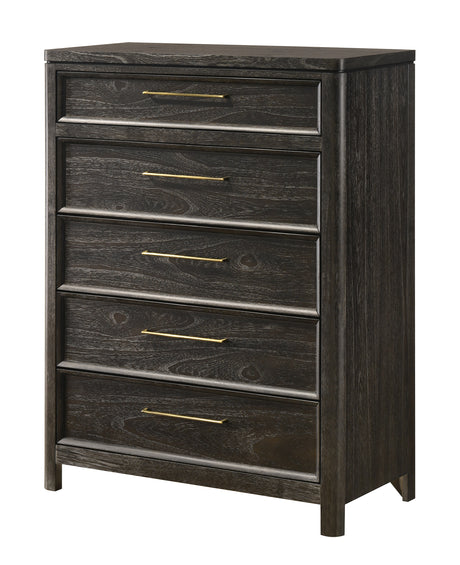 Ethel Dark Brown Bedroom Set from Crown Mark - Luna Furniture