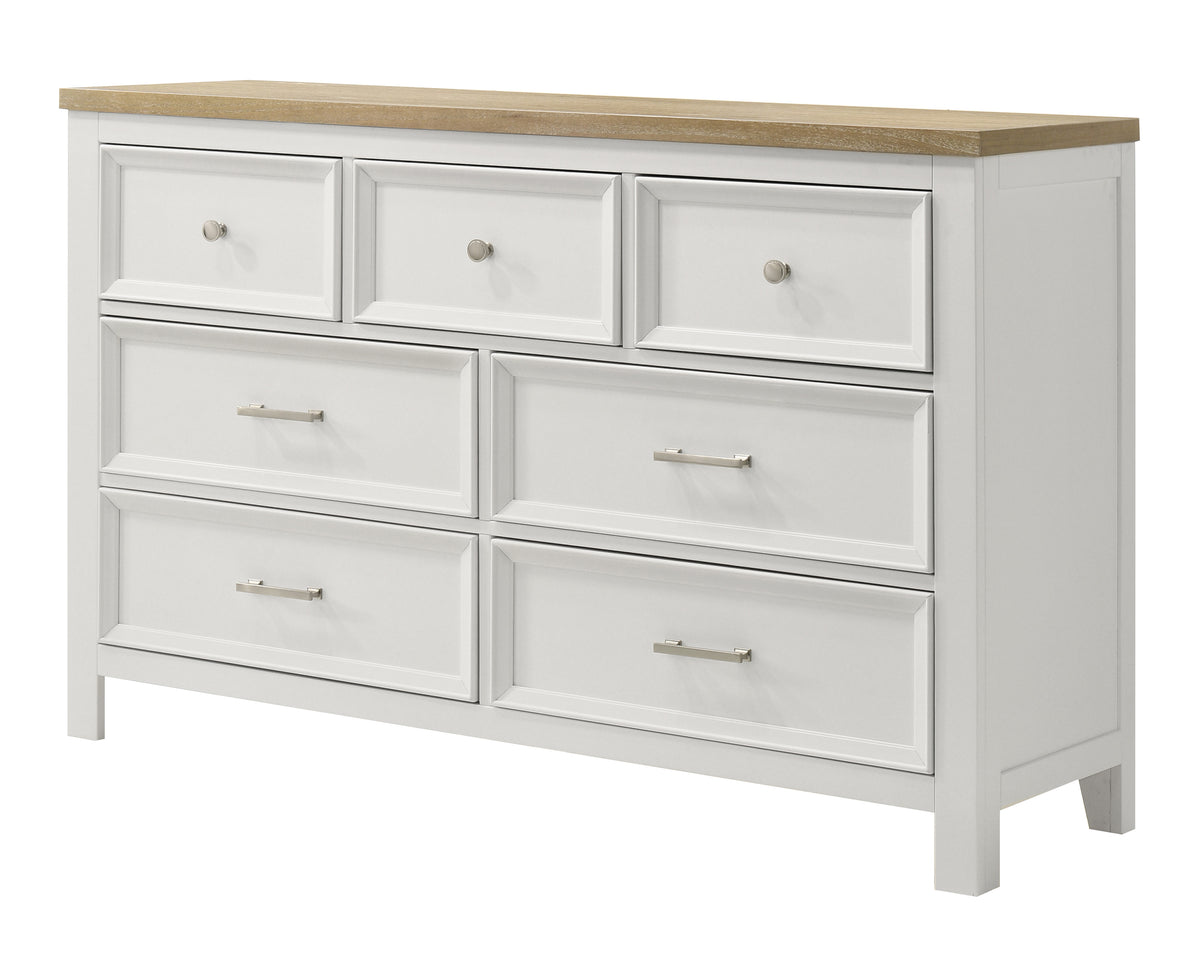 Aston White Storage Bedroom Set from Crown Mark - Luna Furniture