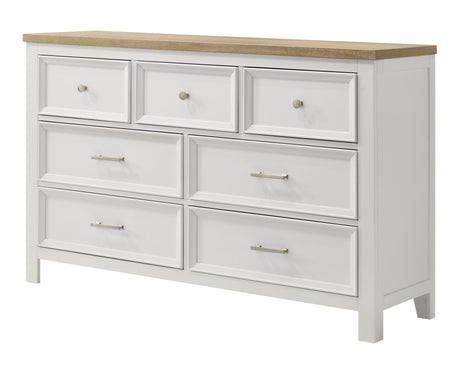 Aston White Storage Bedroom Set from Crown Mark - Luna Furniture