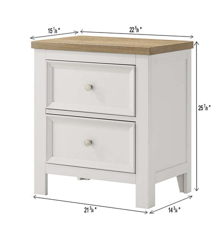 Aston White Storage Bedroom Set from Crown Mark - Luna Furniture