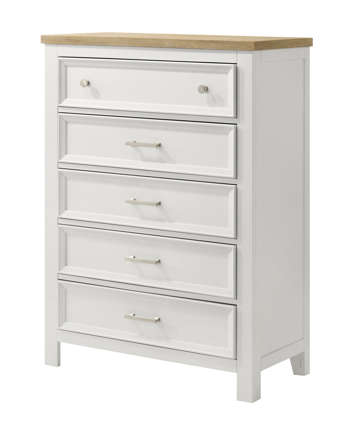 Aston White Storage Bedroom Set from Crown Mark - Luna Furniture