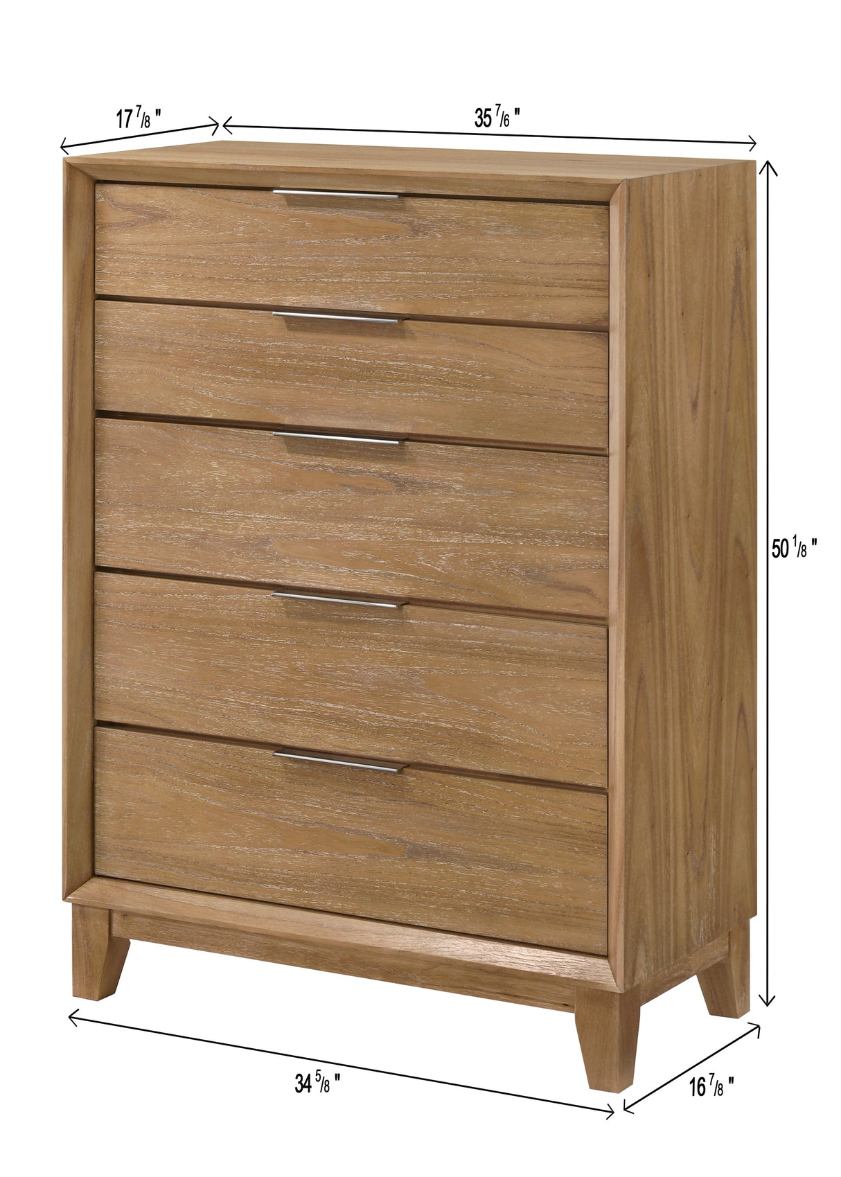 Florian Natural Wood Chest from Crown Mark - Luna Furniture