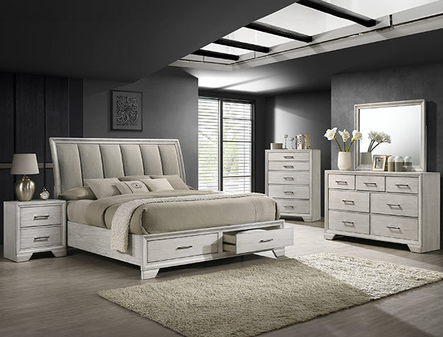 Jaymes White Mist Dresser from Crown Mark - Luna Furniture