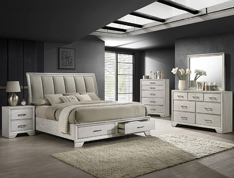 Jaymes White Mist Dresser from Crown Mark - Luna Furniture