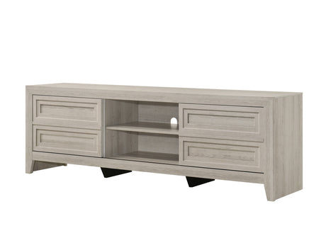Lorraine Gray TV Stand from Crown Mark - Luna Furniture