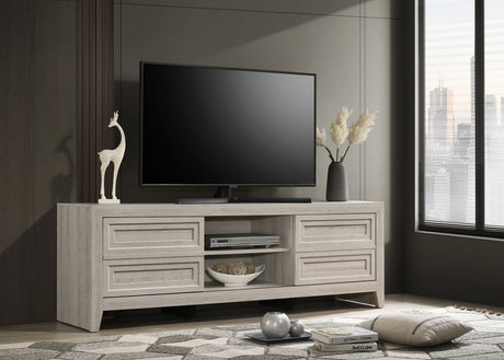 Lorraine Gray TV Stand from Crown Mark - Luna Furniture