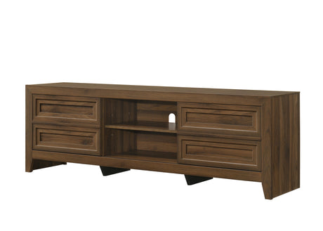 Lorraine Brown TV Stand from Crown Mark - Luna Furniture
