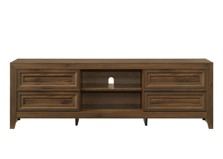 Lorraine Brown TV Stand from Crown Mark - Luna Furniture