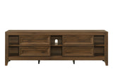 Lorraine Brown TV Stand from Crown Mark - Luna Furniture