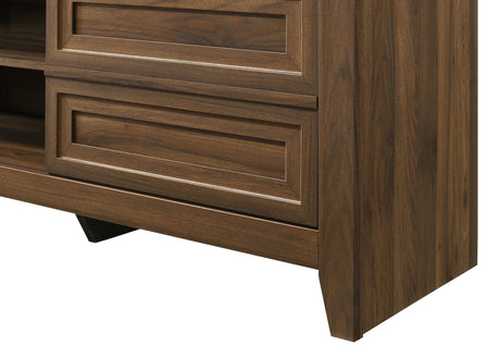 Lorraine Brown TV Stand from Crown Mark - Luna Furniture