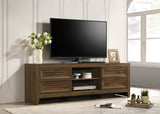 Lorraine Brown TV Stand from Crown Mark - Luna Furniture