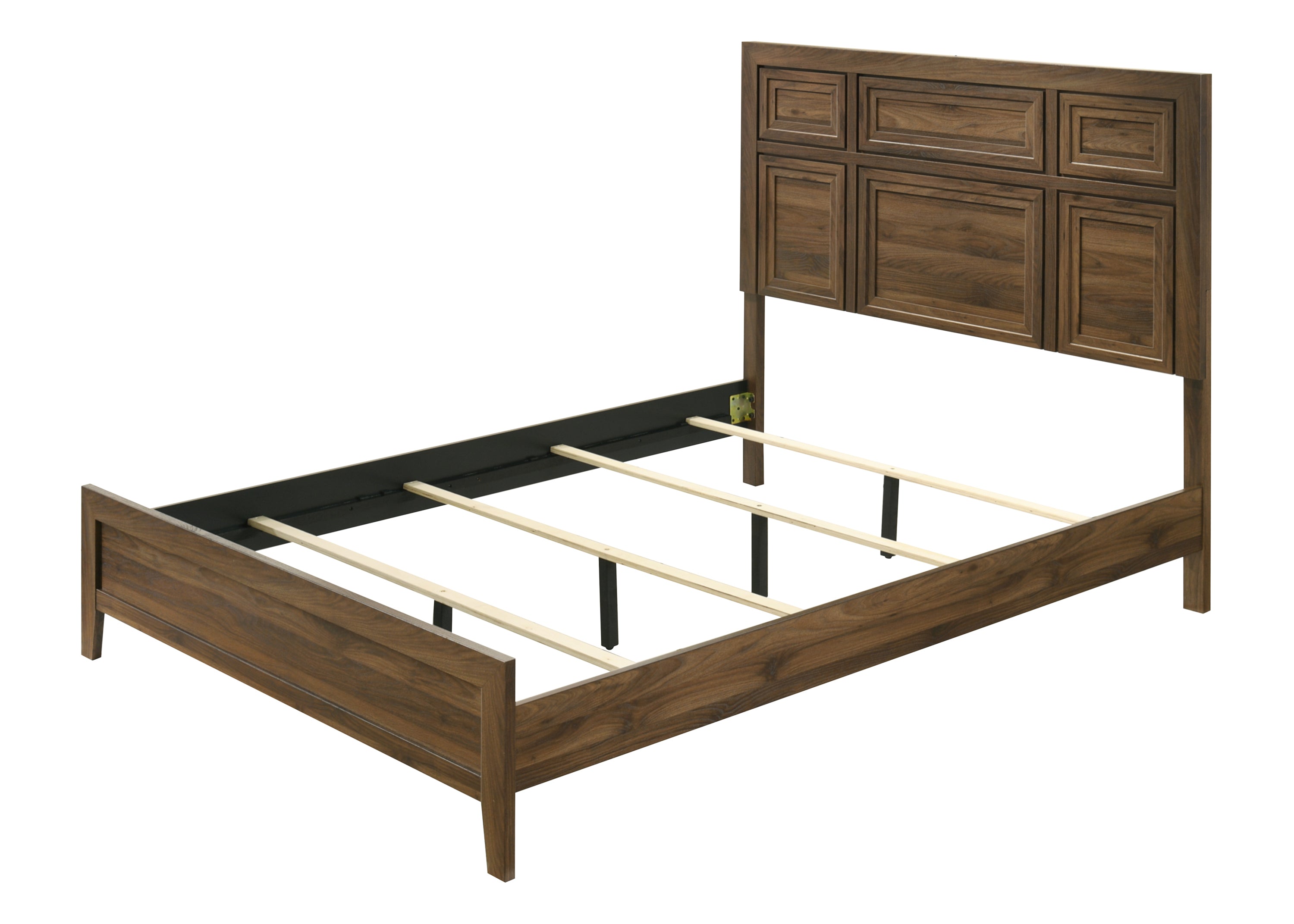 Crown Mark Cadence Black LED Panel Bedroom Set - Luna Furniture
