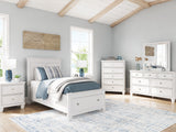 Fortman White Storage Youth Panel Bedroom Set from Ashley - Luna Furniture