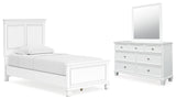 Fortman White Youth Panel Bedroom Set from Ashley - Luna Furniture
