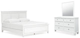 Fortman White Panel Bedroom Set from Ashley Furniture - Luna Furniture
