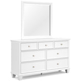 Fortman White Panel Storage Bedroom Set from Ashley - Luna Furniture