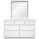 Fortman White Panel Storage Bedroom Set from Ashley - Luna Furniture