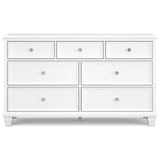 Fortman White Panel Storage Bedroom Set from Ashley - Luna Furniture