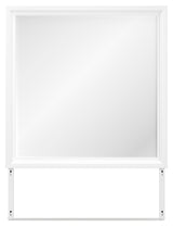 Fortman White Bedroom Mirror (Mirror Only) from Ashley - Luna Furniture
