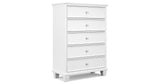 Fortman White Chest of Drawers from Ashley Furniture - Luna Furniture