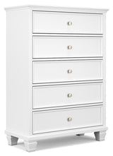 Fortman White Chest of Drawers from Ashley Furniture - Luna Furniture