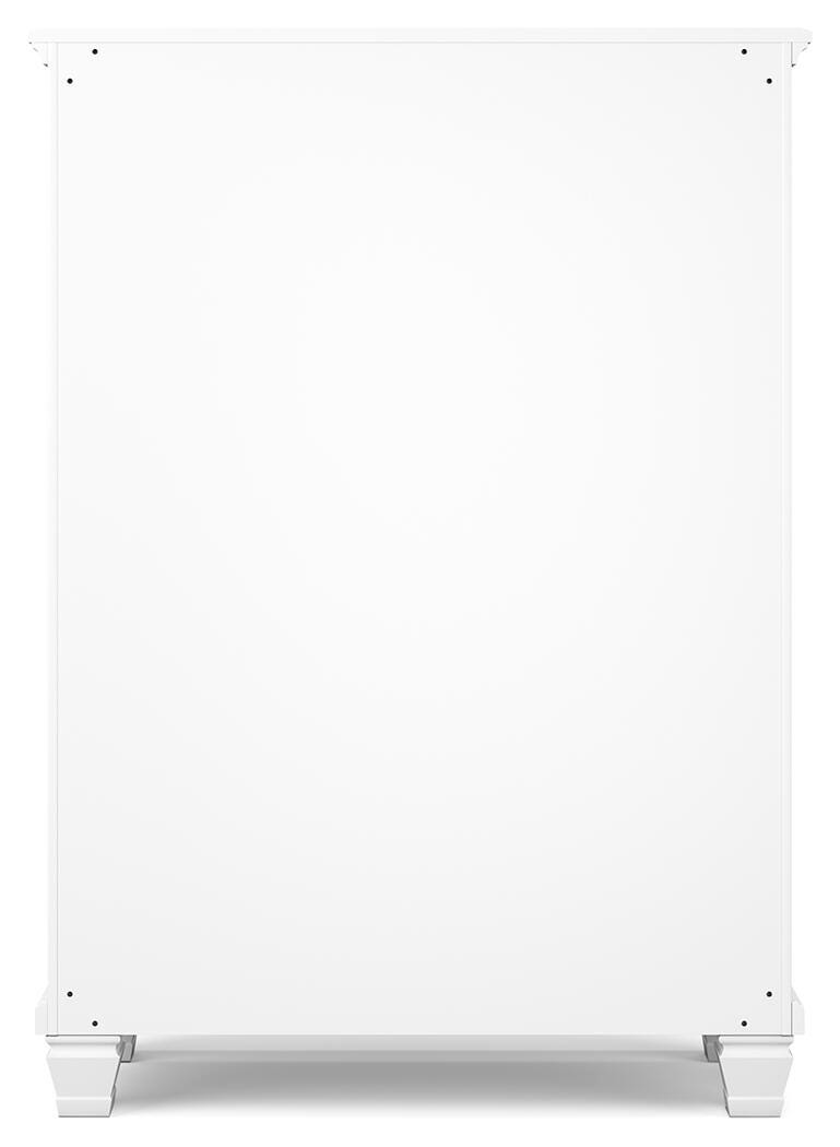 Fortman White Chest of Drawers from Ashley Furniture - Luna Furniture