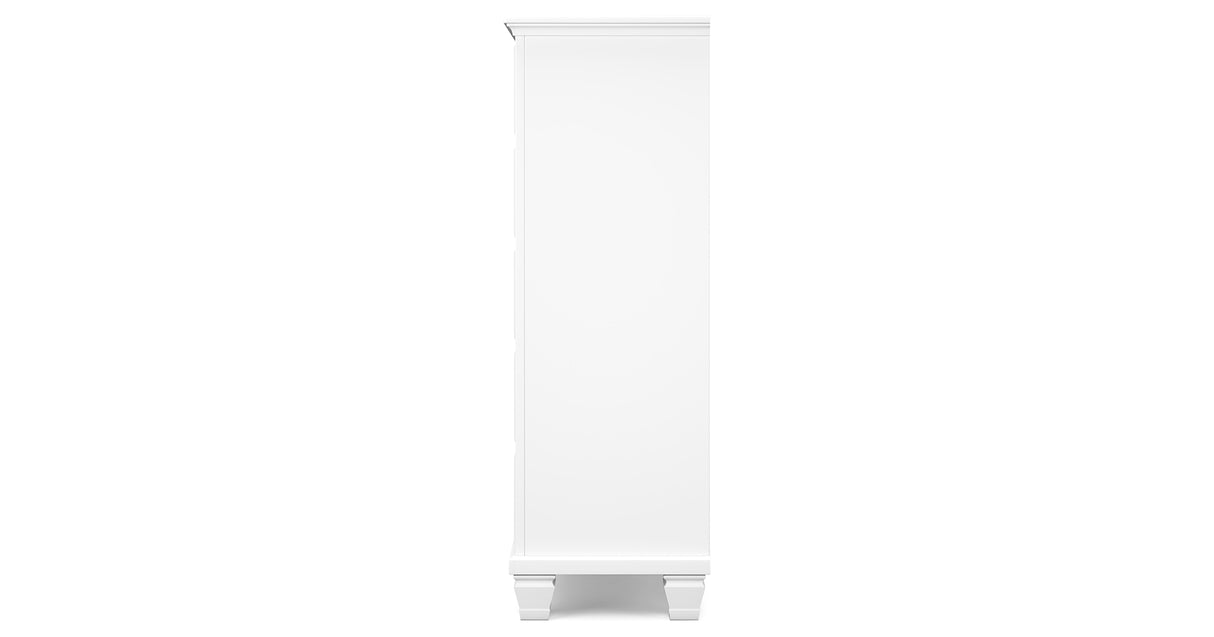 Fortman White Chest of Drawers from Ashley Furniture - Luna Furniture