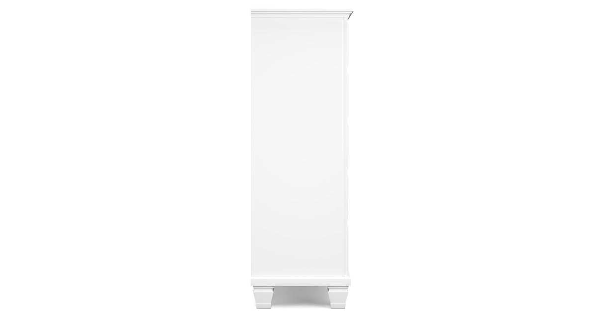 Fortman White Chest of Drawers from Ashley Furniture - Luna Furniture