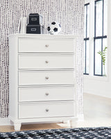 Fortman White Chest of Drawers from Ashley Furniture - Luna Furniture