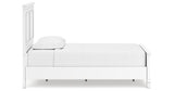 Fortman White Twin Panel Bed from Ashley Furniture - Luna Furniture