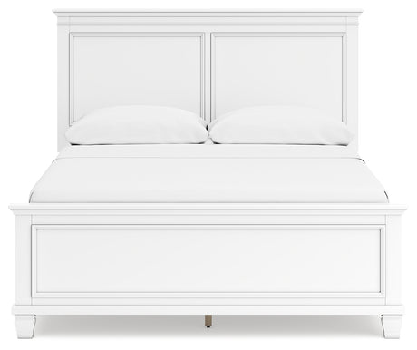 Fortman White Panel Bedroom Set from Ashley - Luna Furniture